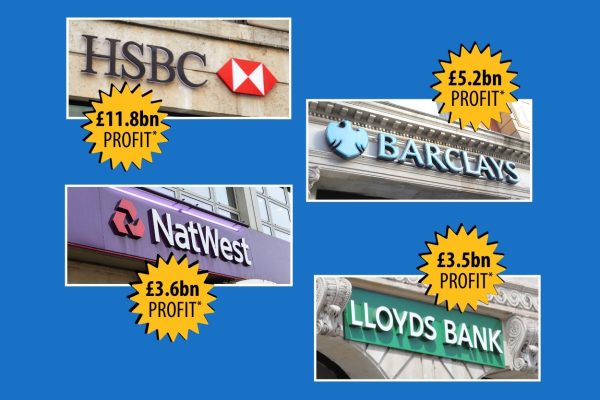 Tax huge bank profits to invest in the NHS